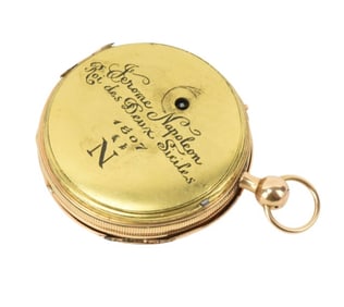 Jerome Napoleon Bonaparte's Scrap Pocket Watch