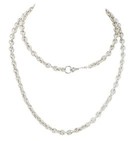 925 Sterling Silver Rolo Chain Necklace