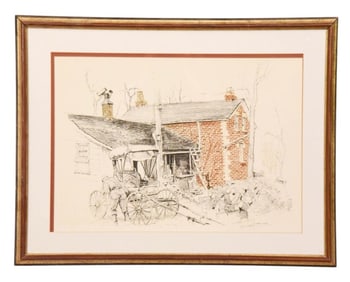 Robert G. Kemp Framed Print Rural Ottawa