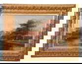 Robert Van Boskerck Signed Oil Painting Cattle