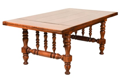 Antique French Provincial Style Dining Table