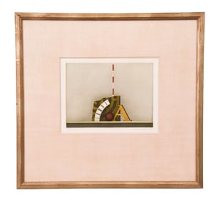 Frederick Meckseper Signed Mezzotint Stilleben