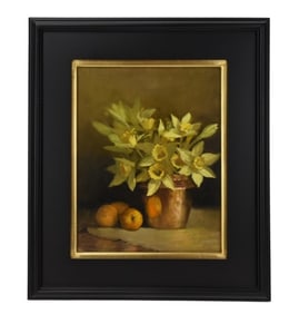 Sue Barrasi Signed Still Life Oil Painting