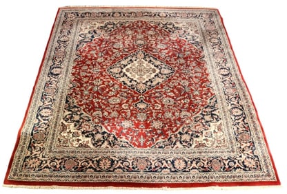 Persian Bidjar Kurdish Hand Knotted Area Rug