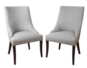 6 Lee Industries Upholstered Dining Chairs