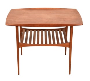 Mid Century Danish John Stuart Teak Side Table