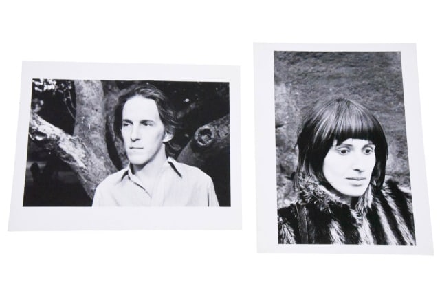 2 Ralph Gibson B&W Photographs Portraits c 1970 (1 of 7)