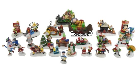 Assortment of Department 56 Town Accessories