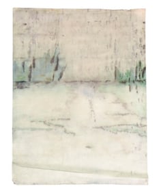 Vasudeo Gaitonde Abstract Water Color Painting