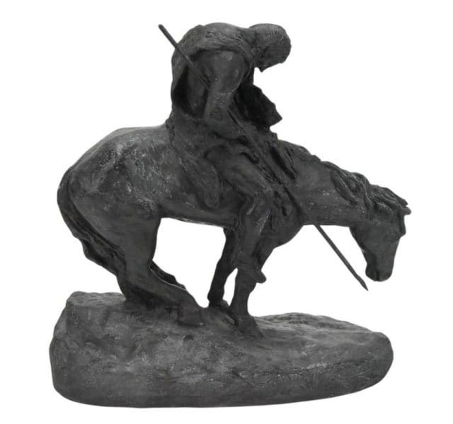 Daniel Monfort Composite Sculpture End of Trail (1 of 14)