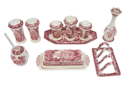 Masons Porcelain Vista Transfer Ware Accessories