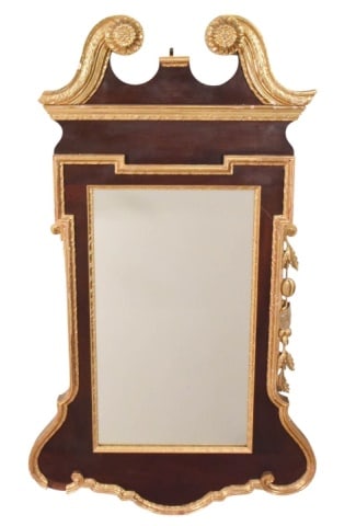 Antique Empire Mirror in Salvage Condition (1 of 13)