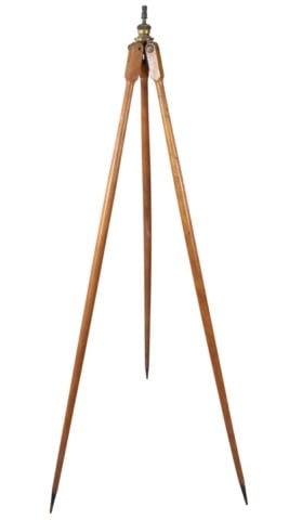 Antique Surveyors Brass Transit Level Tripod (1 of 8)