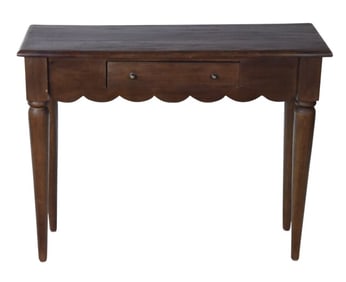 Antique Hand Carved Spinet Style Console
