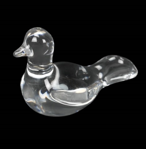 Baccarat France Crystal Dove Statue (1 of 13)
