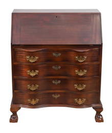 Late 19th Century American Mahogany Slant Desk
