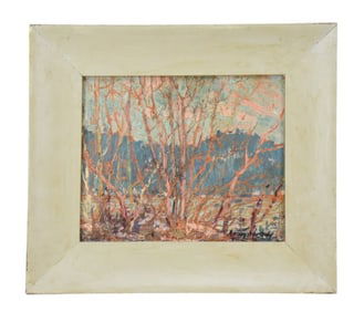 Francis Hans Johnston Signed Oil Painting