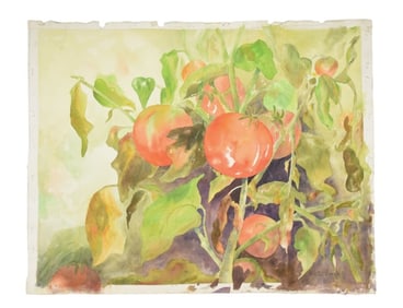 Edith Grace Coombs Signed Watercolor Painting