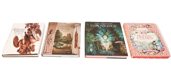 4 Hard Cover Coffee Table Books Interior Design