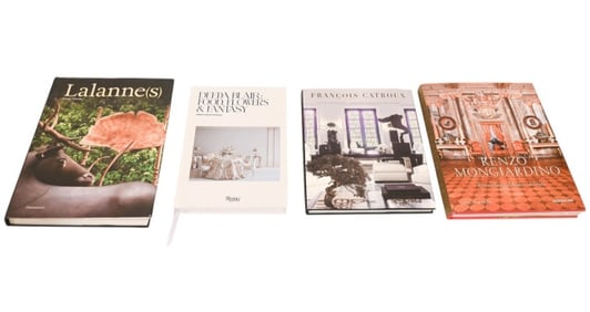 4 Hard Cover Coffee Table Books Interior Design