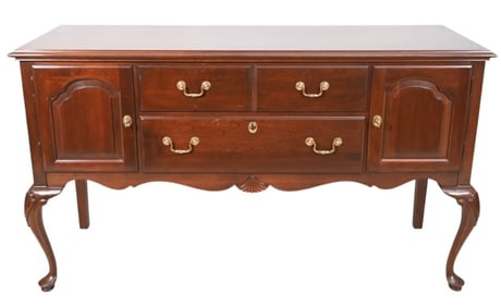 Chippendale Style Carved Console Table