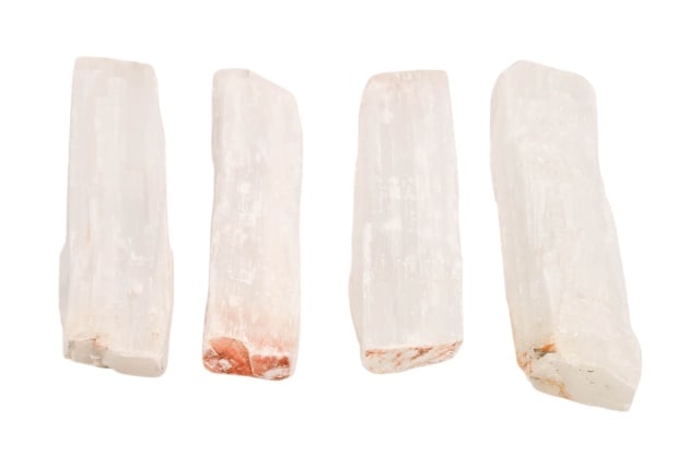 Set of Four Selenite Log Crystals (1 of 9)