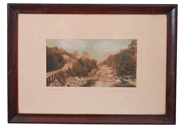 Wallace Nutting Signed Engraving A Little River (1 of 10)