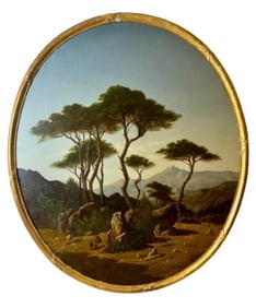 Manuel Criado y Baca Oil Painting Glen at Ronda