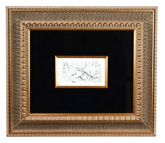 Andre D. de Segonzac Etching Ceres w COA