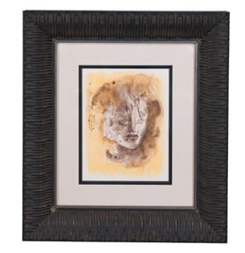 Leonor Fini Etching w Aquatint Visage w COA