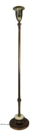 Antique Neo Classican Style Torchiere Floor Lamp
