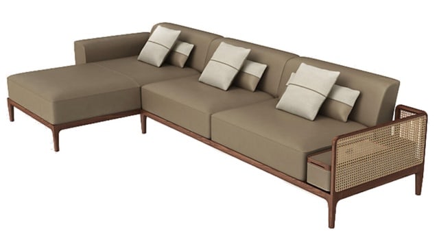 Hermes Sofa Sellier 2 Seater with Lounge Chair (1 of 10)