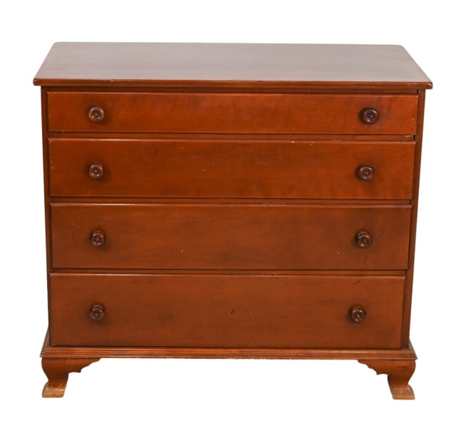 Sterling & Welch 4 Drawer Pine Plank Dresser (1 of 12)
