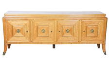 Jules Leleu French Art Deco Cherry Sideboard