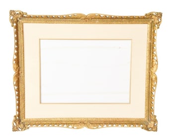Carved Gilt Picture Frame
