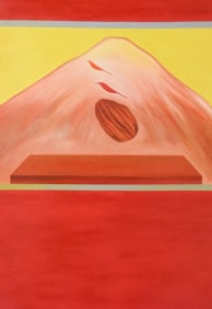 After Jagdish Swaminathan Acrylic Painting
