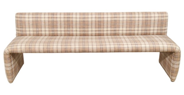 Contemporary Custom Upholstered Accent Bench (1 of 13)