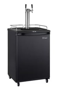 Kegco Keg Dispenser Two Faucet Stainless Steel New