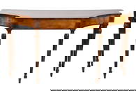 Antique Federal Inlaid Mahogany Console Table