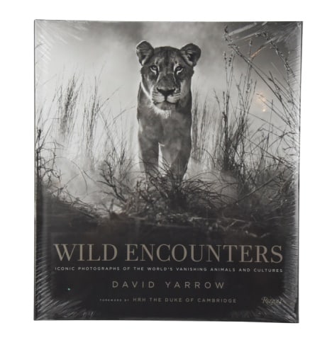 David Yarrow Wild Encounters Coffee Table Book: David Yarrow Wild Encounters Rizzoli Coffee Table Book . New in wrapper. Measures 13 inches x 12 inches.