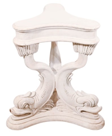Vintage Ballard Designs Dolphin Table Base: Vintage Ballard Designs Dolphin Table Base.Measures inches x inches x inches.