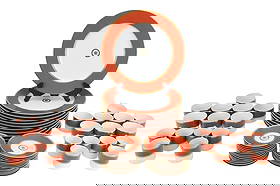 12 Bernardaud Limoges Sparte Porcelain Set: 12 Bernardaud Limoges Sparte Porcelain Set. Includes 12 dinner plates, 12 demi tasse cups and saucers, 12 coffee cups and saucers. Dinner plates measure 12 inches in diameter.