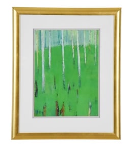 Connie O Leary Signed Expressionist Painting