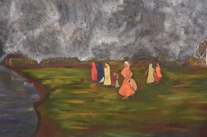 Hari Ambadas Gade Untitled Oil Painting