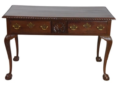18th Century Chippendale Style Cabriole Legs Desk