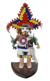 Palhik Mana Hopi Carved & Painted Katsinas Statue