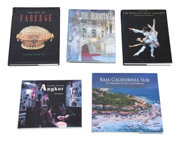 5 Vintage Coffee Table The Arts Books