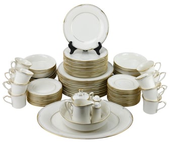 Noritake Porcelain Dinner Service Golden Cove