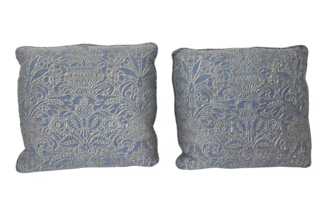 2 Italian Mariano Fortuny Uccelli Down Pillows (1 of 4)