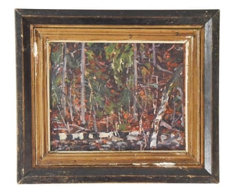 Franz Johnston Signed Oil on Panel Painting